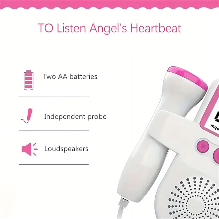 Fetal Doppler Baby Heart Monitor For Pregnancy
